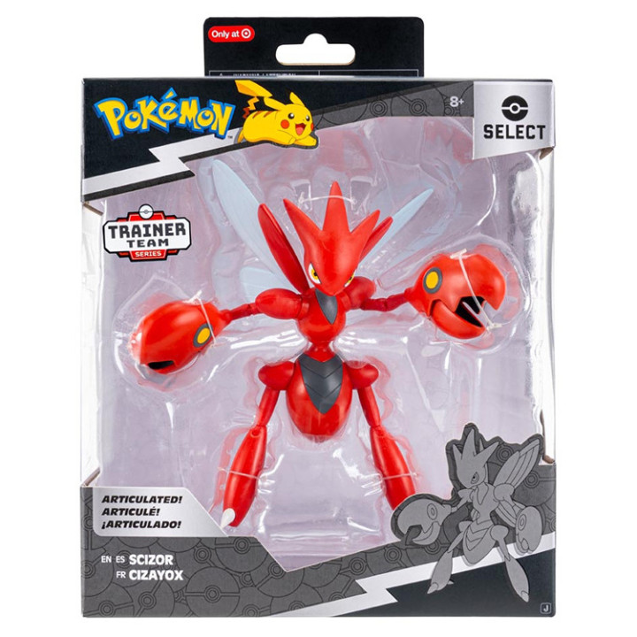Pokemon - duża ruchoma figurka Select - Scizor