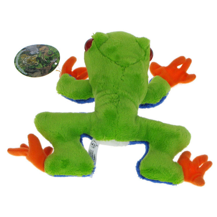 Maskotka Żabka rzekotka czerwonooka 17cm 65756
