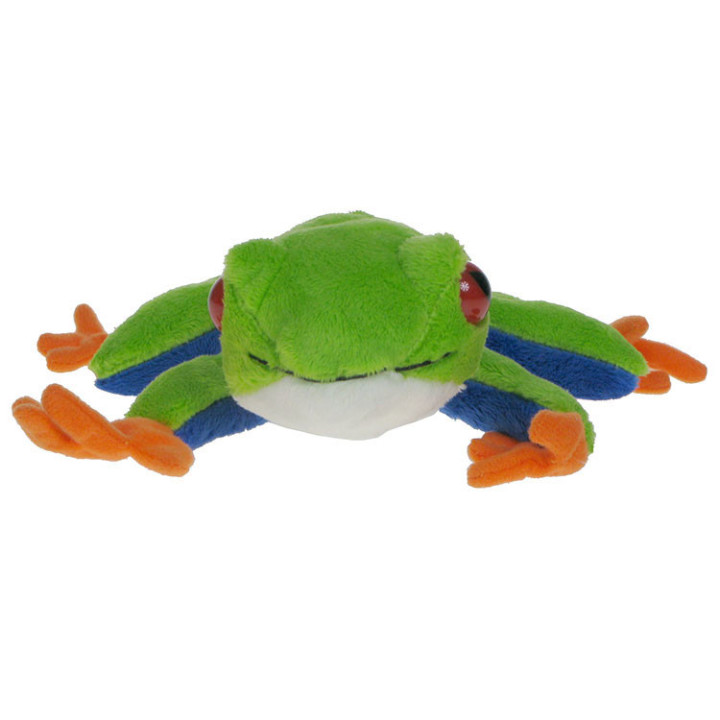 Maskotka Żabka rzekotka czerwonooka 17cm 65756