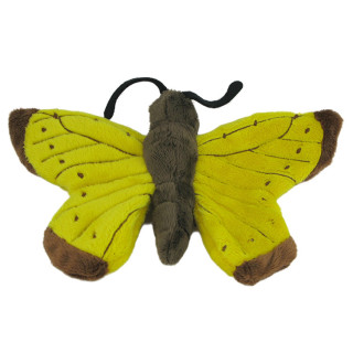 Maskotka Motyl żółty 17cm 69426