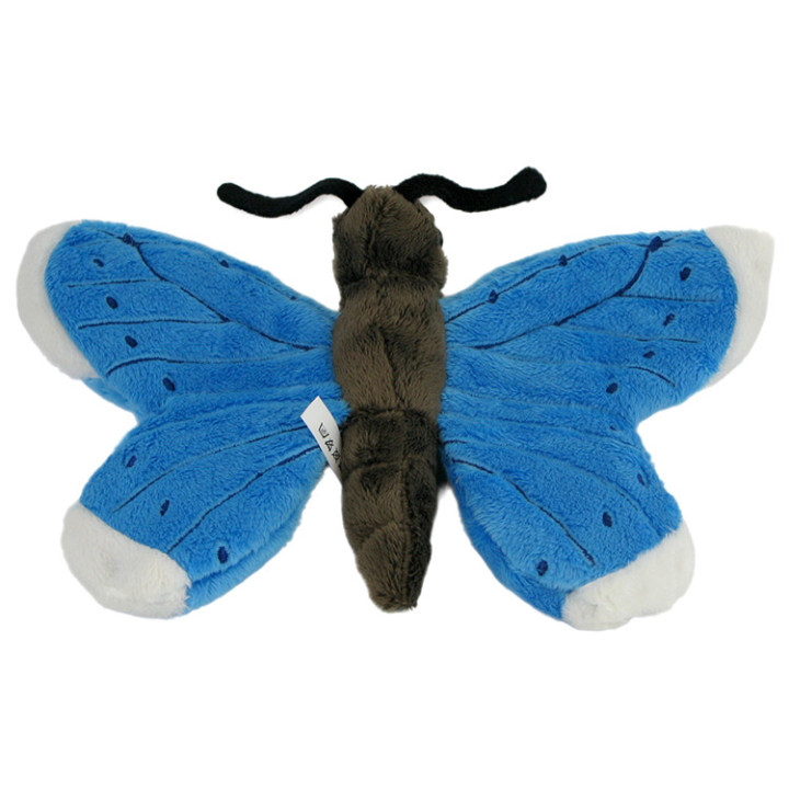 Maskotka Motyl niebieski 17cm 69426