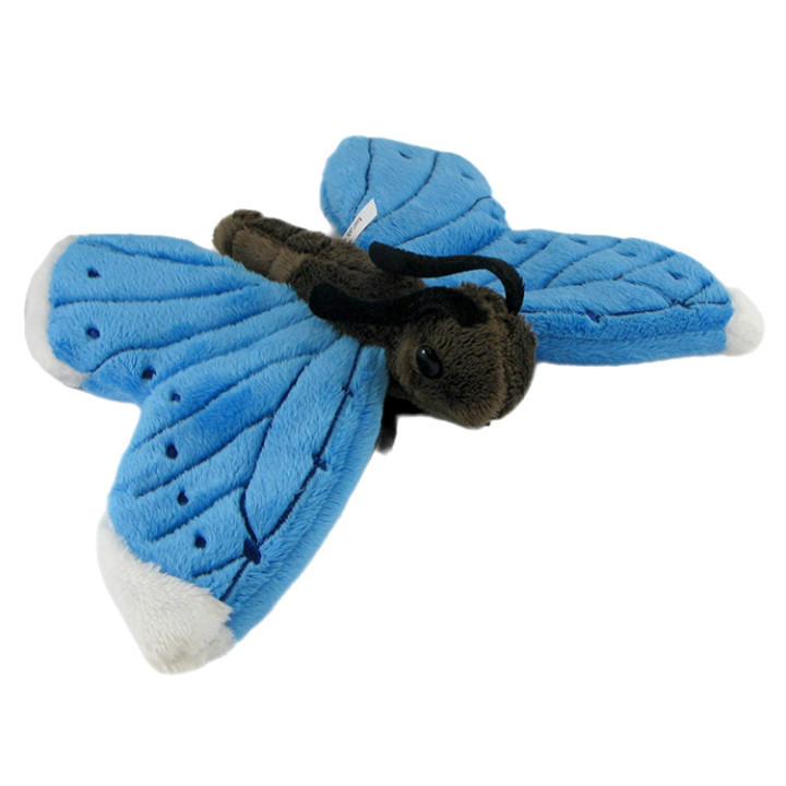 Maskotka Motyl niebieski 17cm 69426