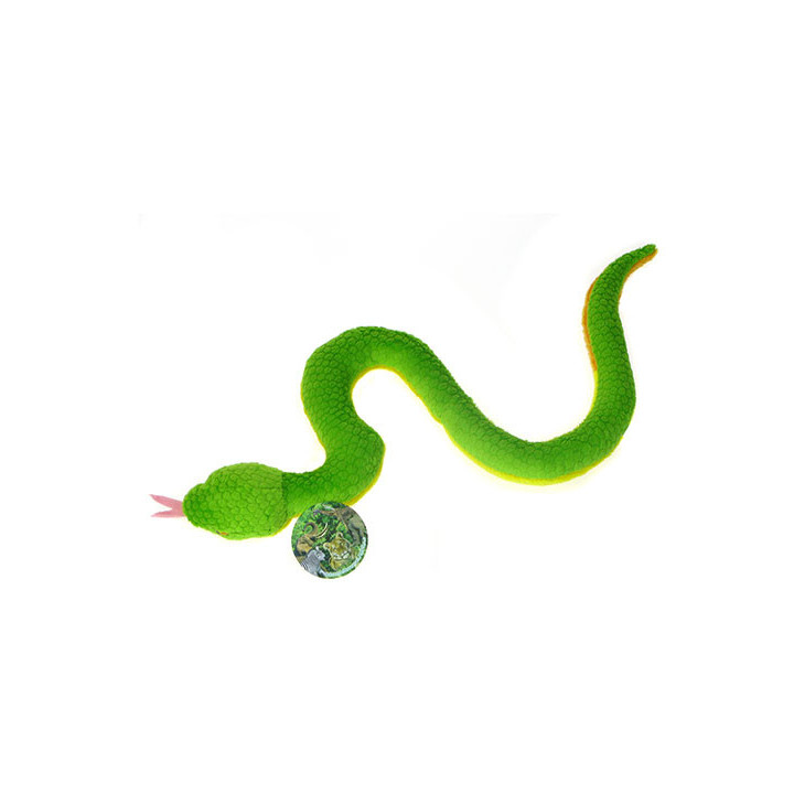 Maskotka Wąż jasnozielony 43cm 69310