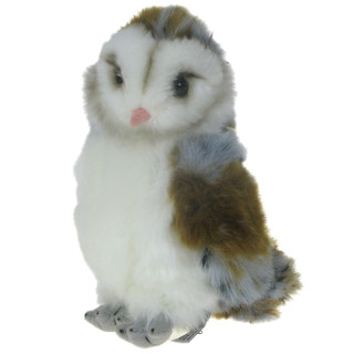 Maskotka Sowa płomykówka 17cm 82842