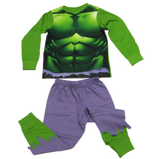 Piżamka Hulk - przebranie superbohatera - AVE06 - 7-8 lat