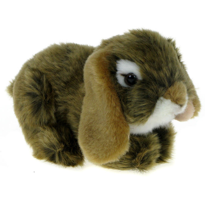 Maskotka Królik miniaturka 17cm 88530 ciemnobrązowy (D)