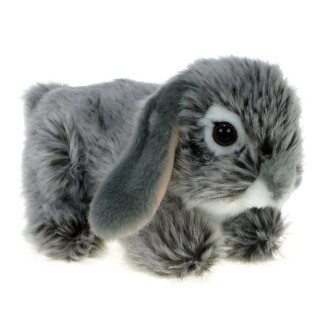 Maskotka Królik miniaturka 17cm 88530 szary (A)