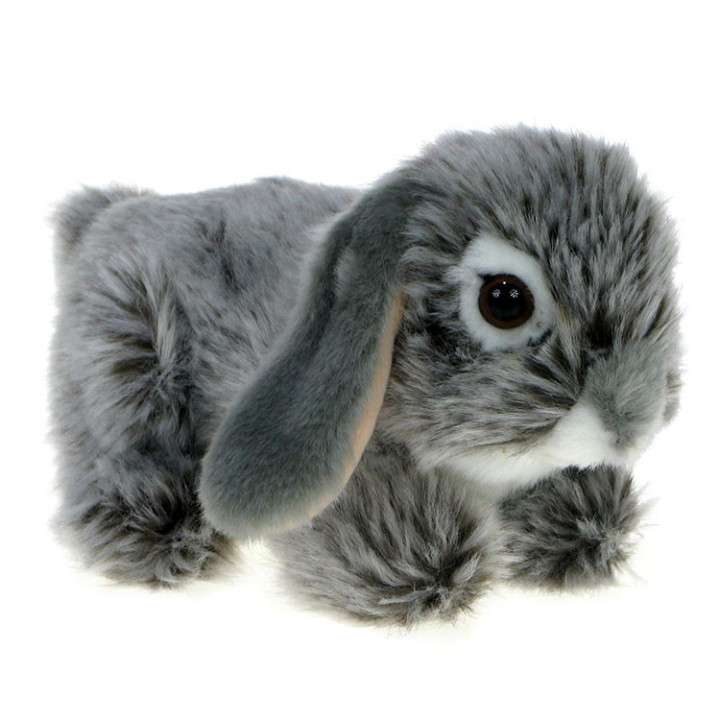 Maskotka Królik miniaturka 17cm 88530 szary (A)