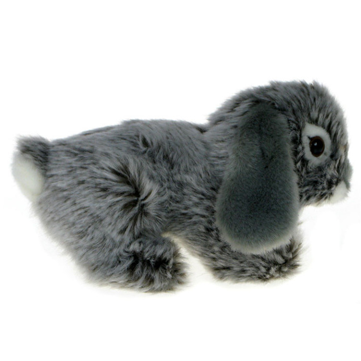 Maskotka Królik miniaturka 17cm 88530 szary (A)
