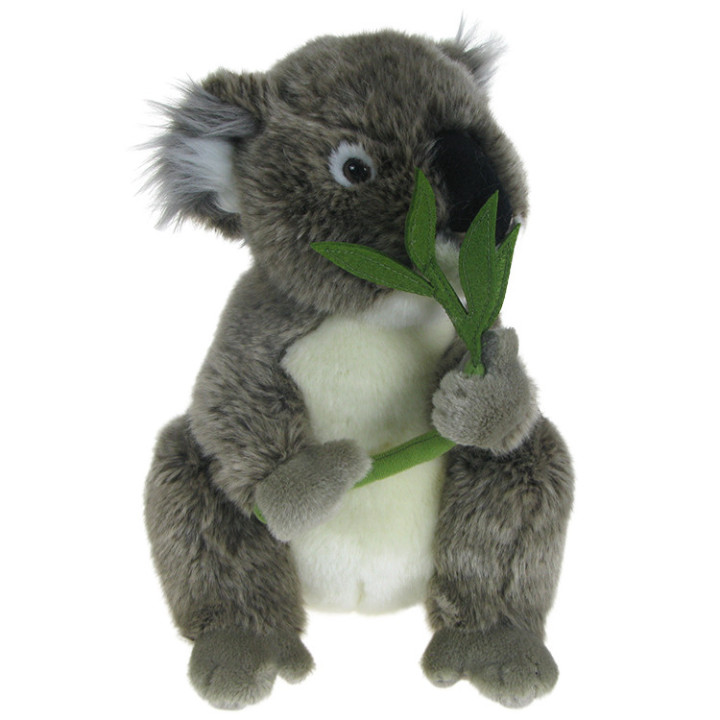Maskotka Miś Koala z liściem eukaliptusa 32cm 85201