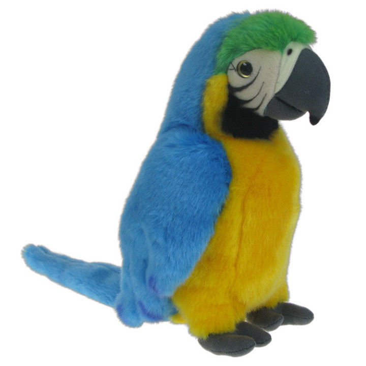 Maskotka Papuga Ara ararauna 27cm 89650 (niebieska)