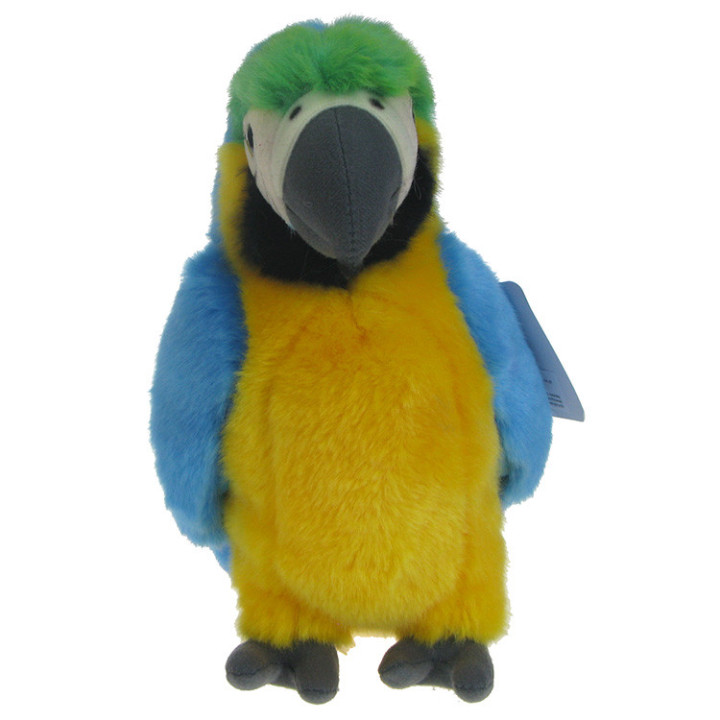 Maskotka Papuga Ara ararauna 27cm 89650 (niebieska)