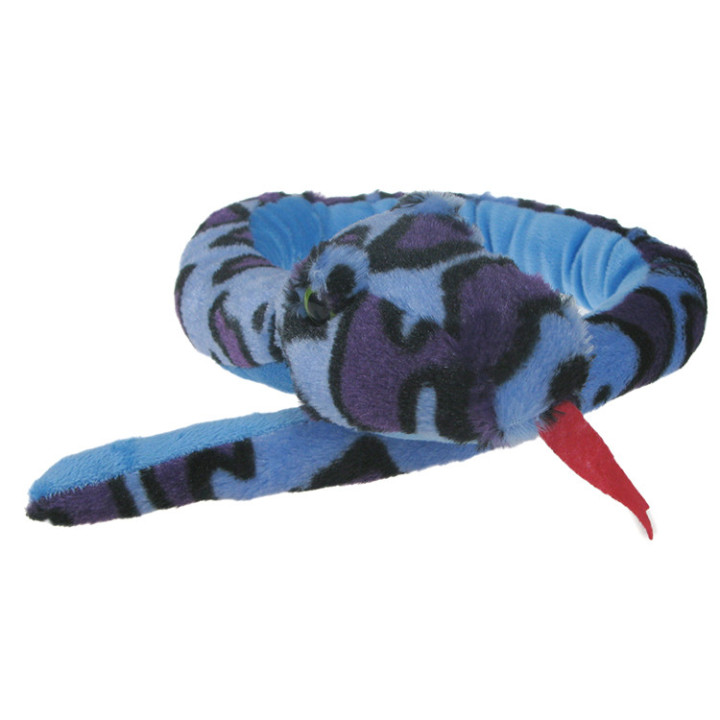 Maskotka Wąż niebiesko-fioletowy 94cm 11605
