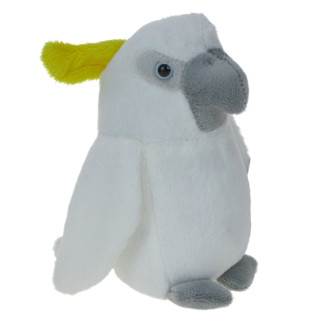 Maskotka Kakadu żółtoczuba 14cm 65893