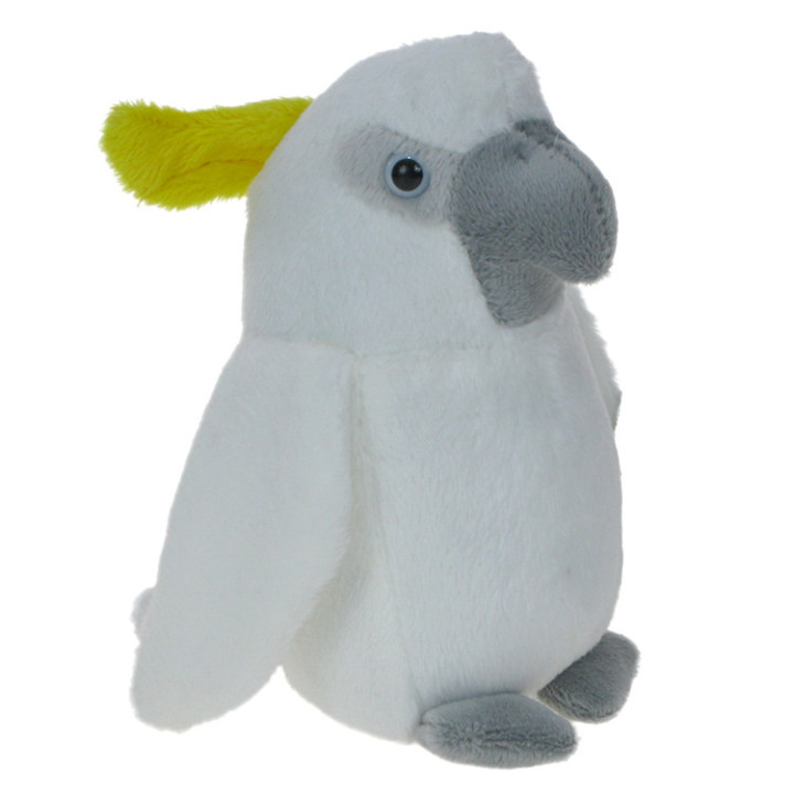 Maskotka Kakadu żółtoczuba 14cm 65893