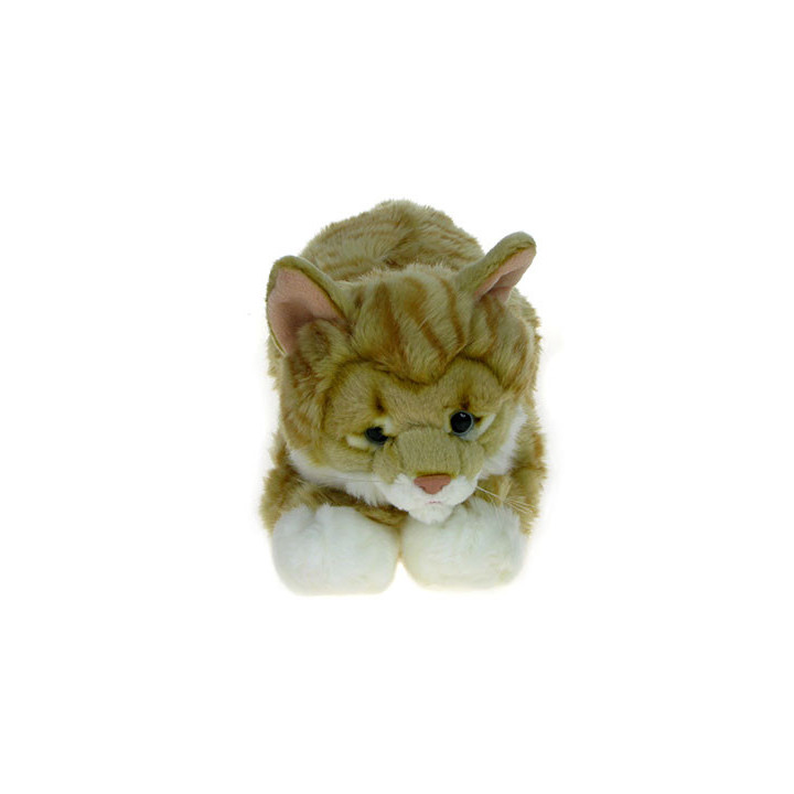 Maskotka Kot pręgowany leżący brązowy 45cm 82002