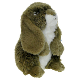 Maskotka Królik miniaturka 18cm 48747 (C) ciemnobrązowy