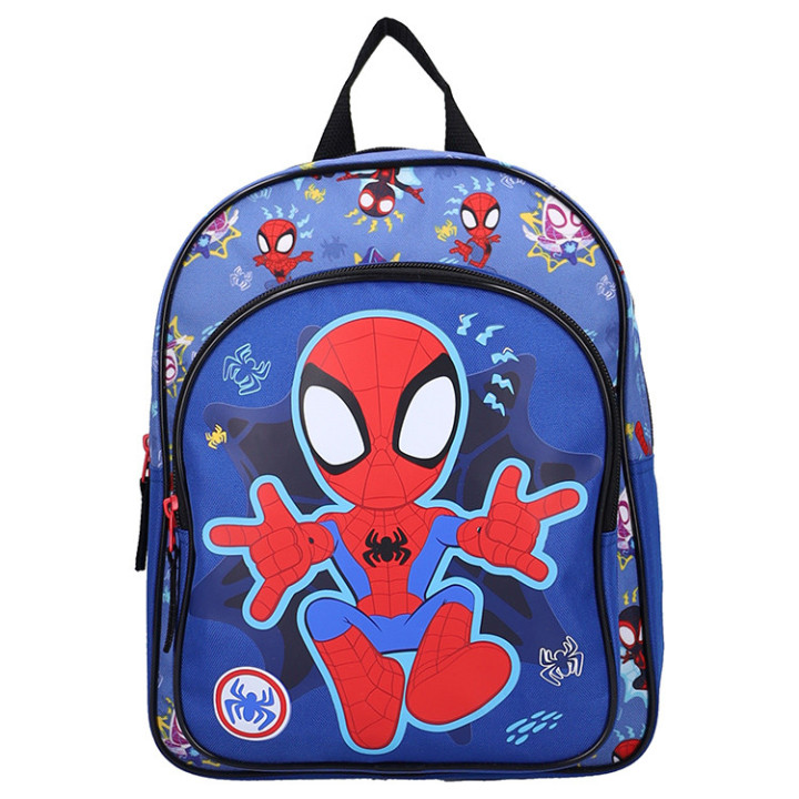 Plecak Spidey i Super Kumple z dużą kieszonką "Go Webs Go"