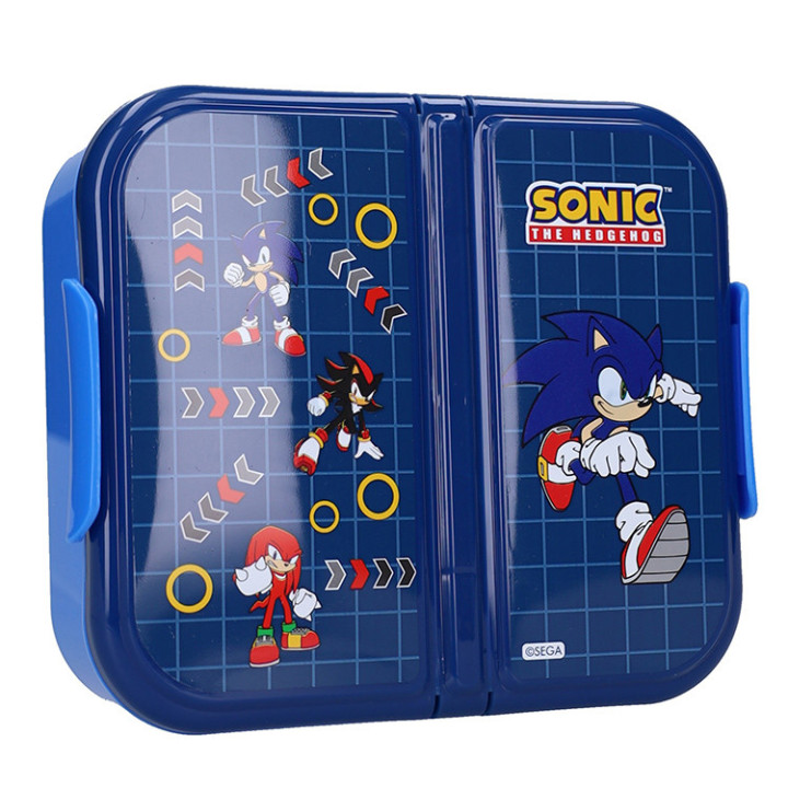 Śniadaniówka trzykomorowa (LunchBox) Sonic the Hedgehog