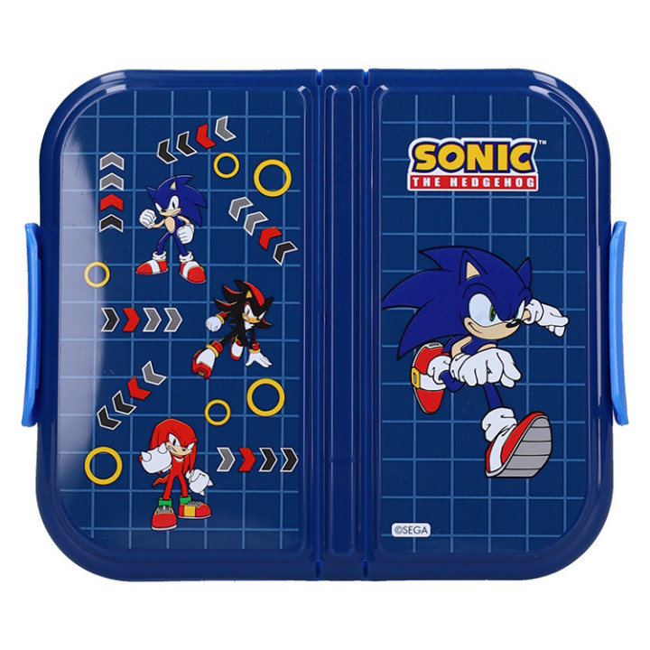Śniadaniówka trzykomorowa (LunchBox) Sonic the Hedgehog