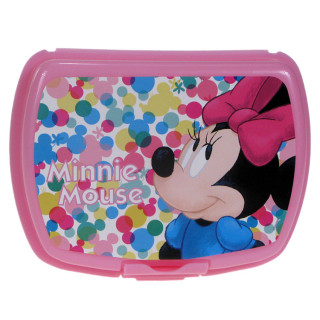 Śniadaniówka jednokomorowa, lunch box na kips: Myszka Minnie (51138)