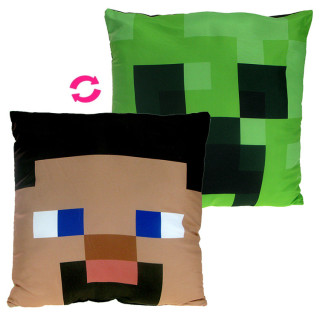 Minecraft - Poduszka dwustronna: Steve i Creeper (032091)