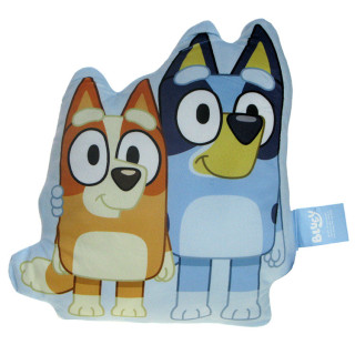 Poduszka pluszowa - Bluey (Blue): pieski siostry: Blue i Bingo (042472)