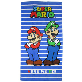 Ręcznik plażowy Super Mario (040916) 140cm x 70cm Bawełna