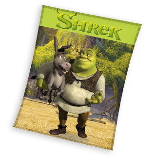 Koc pluszowy Shrek (045218) 130cm x 170cm