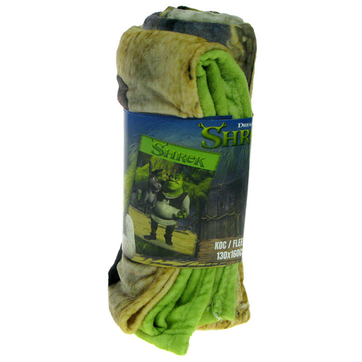 Koc pluszowy Shrek (045218) 130cm x 170cm