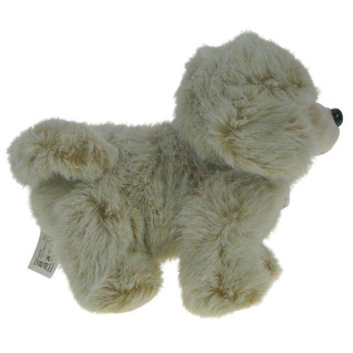 Puchate zwierzaki przytulaki: Maskotka piesek beżowy stojący (60228) 19/22cm