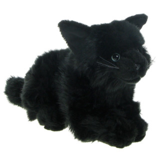 Pluszowe ZOO: maskotka KOT KOTEK 22cm - czarny eco-friendly