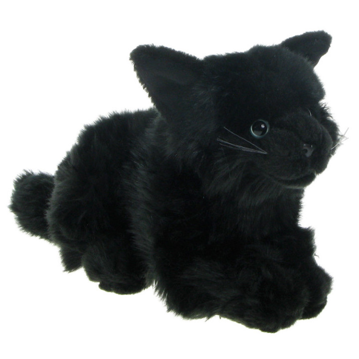 Pluszowe ZOO: maskotka KOT KOTEK 22cm - czarny eco-friendly