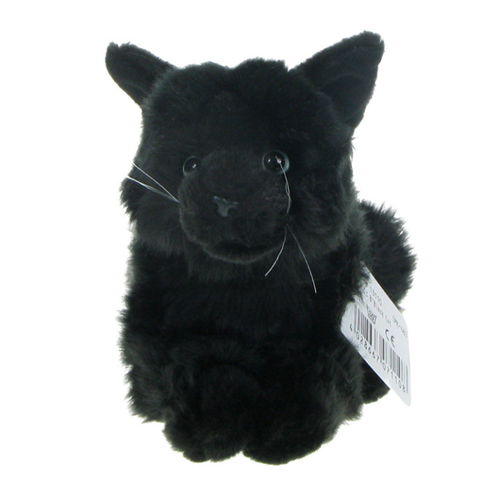 Pluszowe ZOO: maskotka KOT KOTEK 22cm - czarny eco-friendly