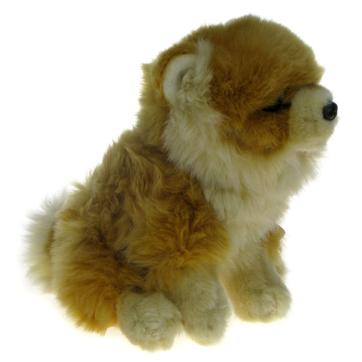 Pluszowe ZOO: Maskotka Piesek Szpic miniaturowy (Pomeranian) 17cm 91417 (Eko-friendly)