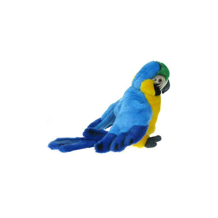 Maskotka, pacynka na rękę - Papuga Ara ararauna 26cm eko-friendly