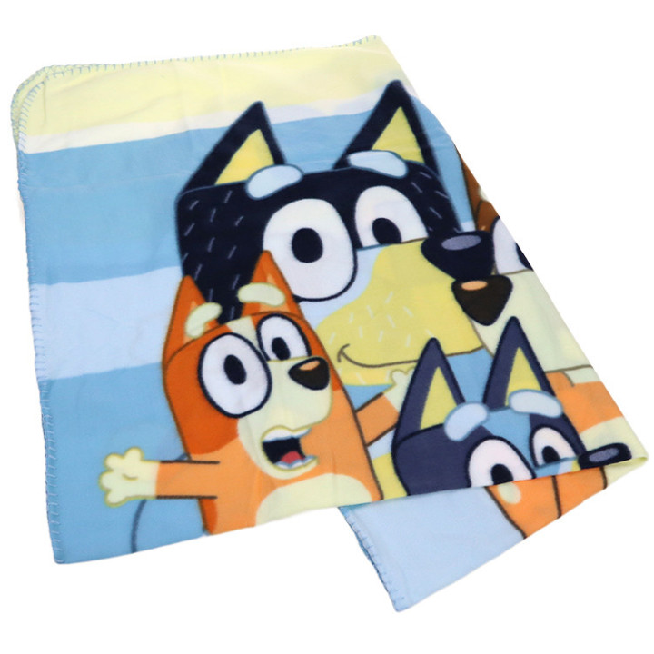 Koc polarowy Bluey: Rodzina Bluey 100cm x 140cm (371953)