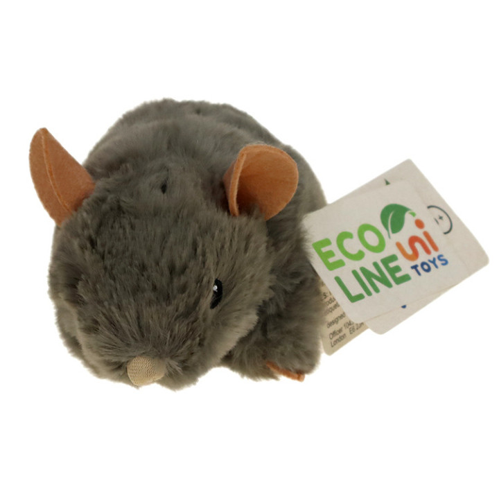 Pluszowe ZOO: Maskotka Mysz szara 18cm (191981) eco-friendly