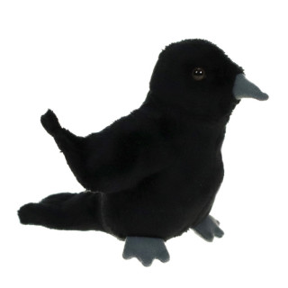 Pluszowe ZOO: Maskotka Kruk (mini) 12cm (42072) Eco-Friendly