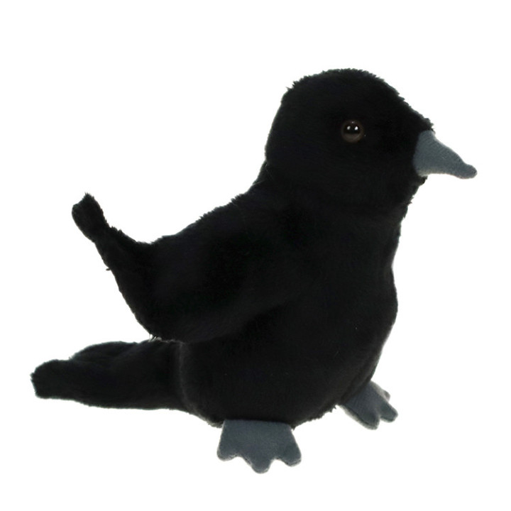 Pluszowe ZOO: Maskotka Kruk (mini) 12cm (42072) Eco-Friendly