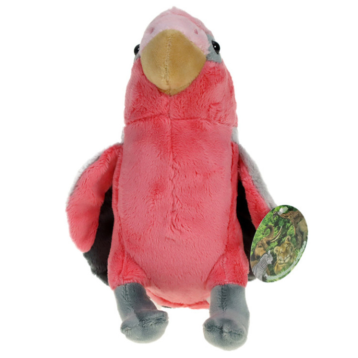 Pluszowe Zoo: Maskotka ptak papuga Kakadu róźowa (268096)