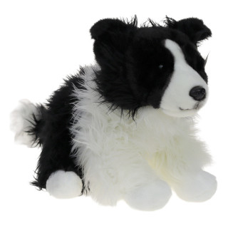 Pluszowe ZOO: Maskotka Pies border collie 32cm eco-friendly