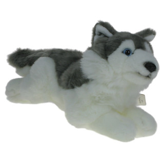 Maskotka Pies husky 30cm eco-friendly