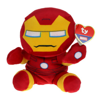 Marvel Avengers: Maskotka Iron Man 20cm Ty Beanie Babies