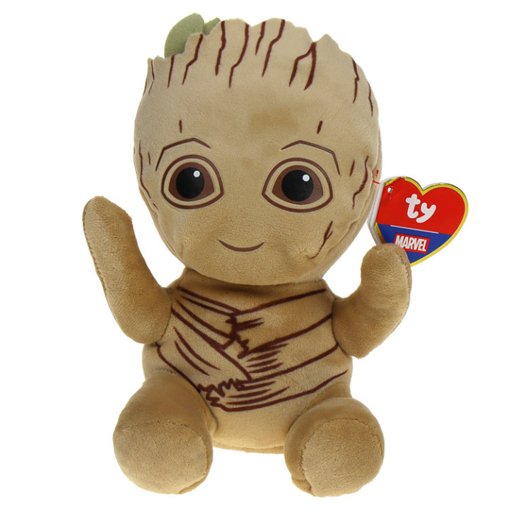 Marvel Strażnicy Galaktyki: Maskotka Groot 20cm Ty Beanie Babies