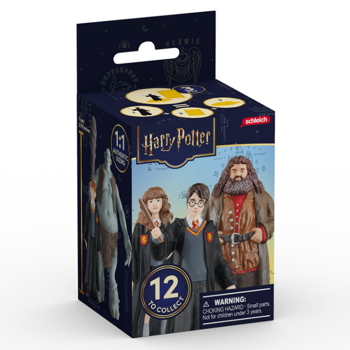 Harry Potter: Figurka kolekcjonerska Schleich seria 1: figurka Harry Potter z sową i karta