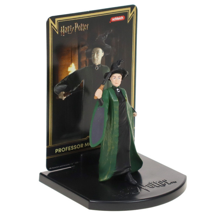 Harry Potter: Figurka kolekcjonerska Schleich seria 1: figurka Minerwa McGonagall i karta