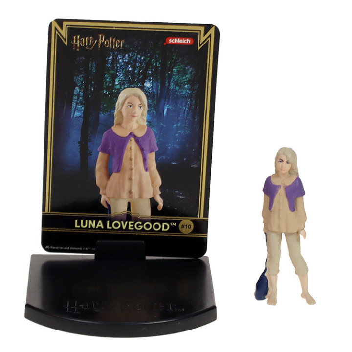 Harry Potter: Figurka kolekcjonerska Schleich seria 1: figurka Luna Lovegood i karta