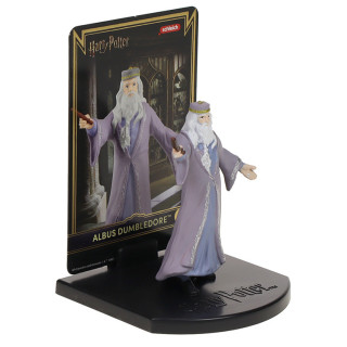 Harry Potter: Figurka kolekcjonerska Schleich seria 1: figurka Albus Dumbledore i karta