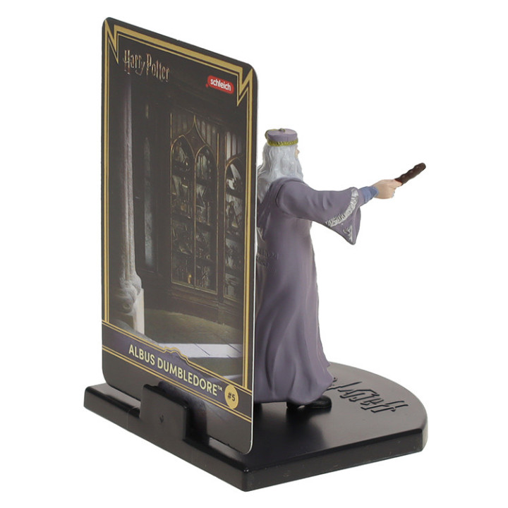 Harry Potter: Figurka kolekcjonerska Schleich seria 1: figurka Albus Dumbledore i karta